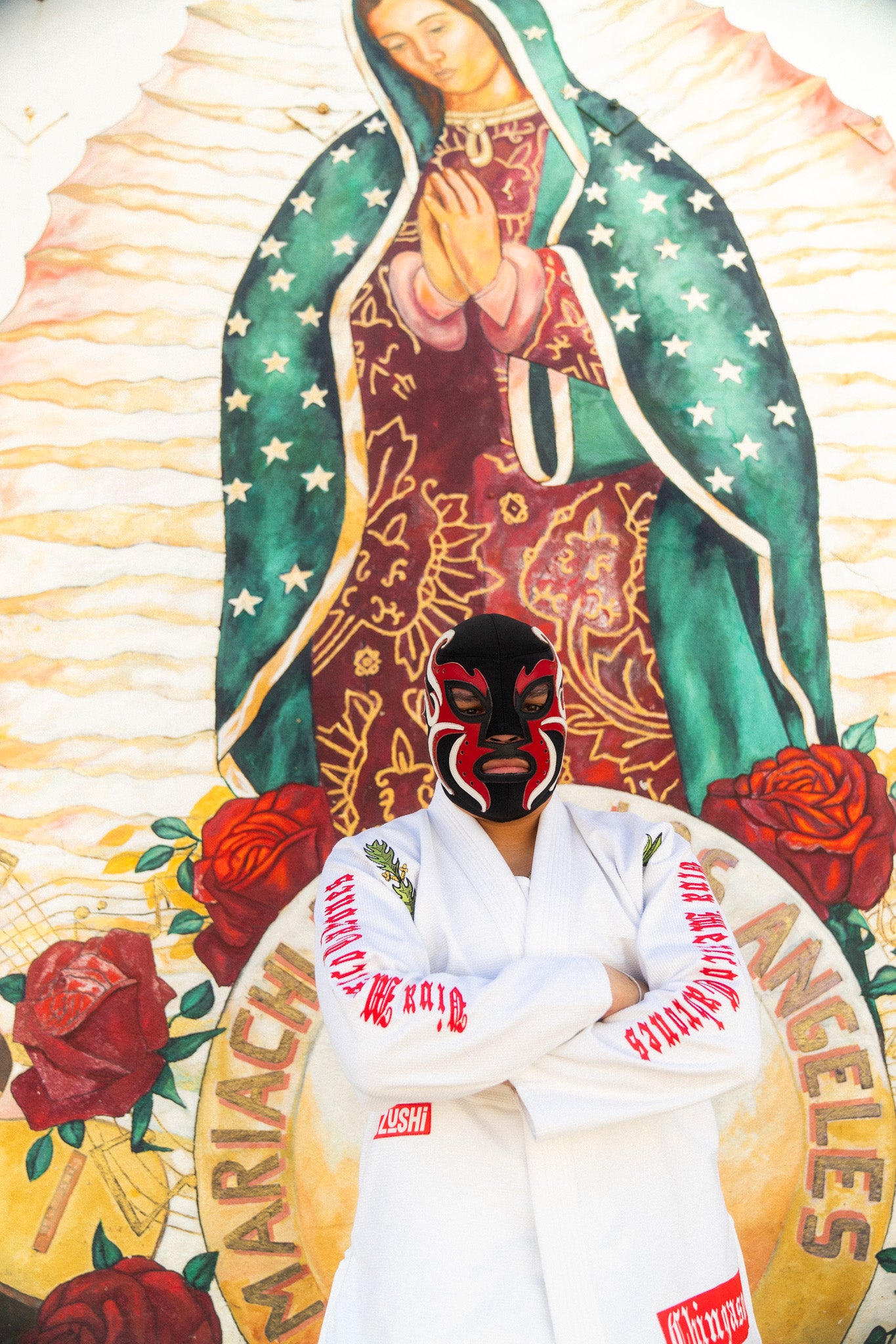 CHINGASOS MEXICO KIMONO – WHITE  *Preorder yours now. Limited quantity* Use code PREORDER20 at checkout