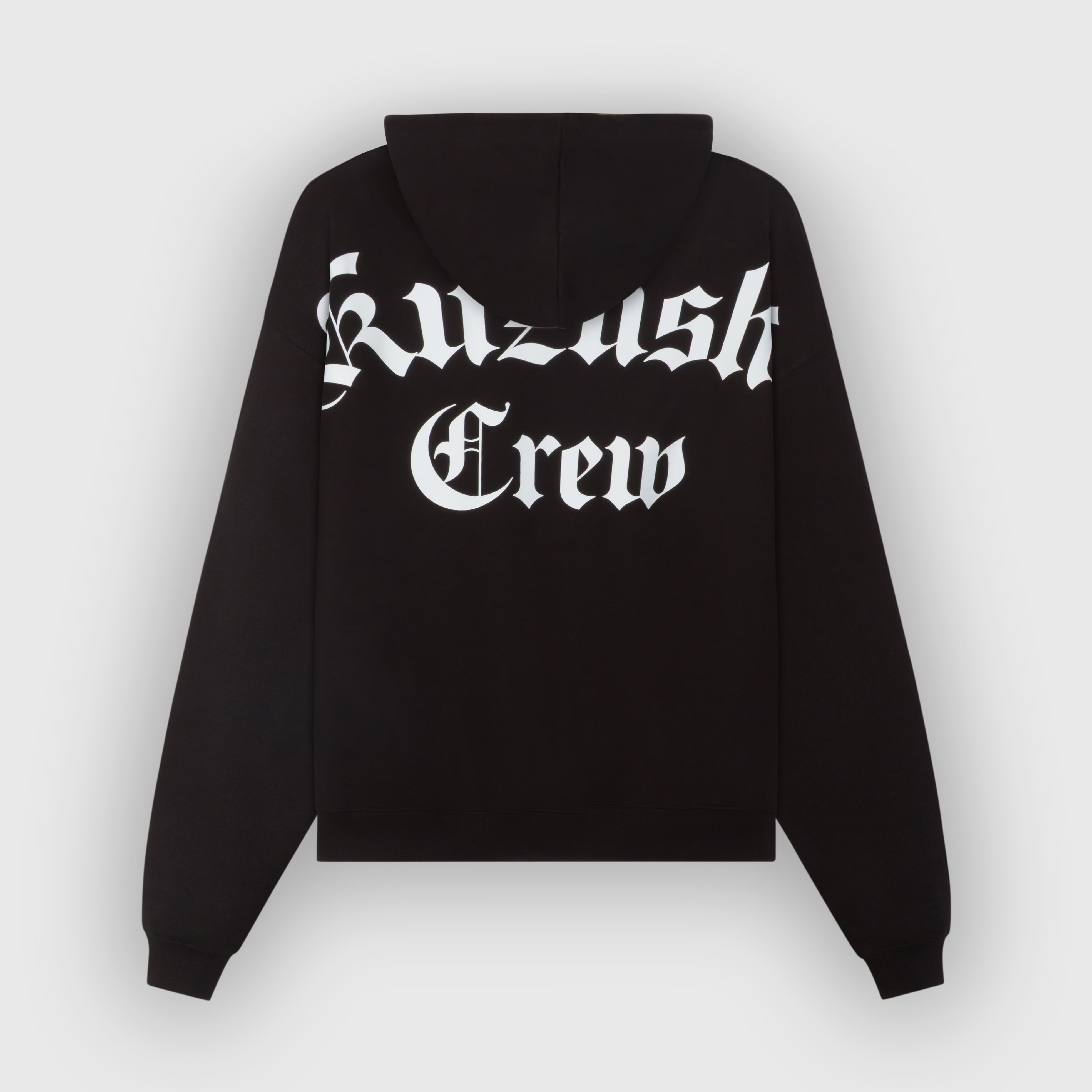 Kuzushi Crew Black Oversized Hoodie