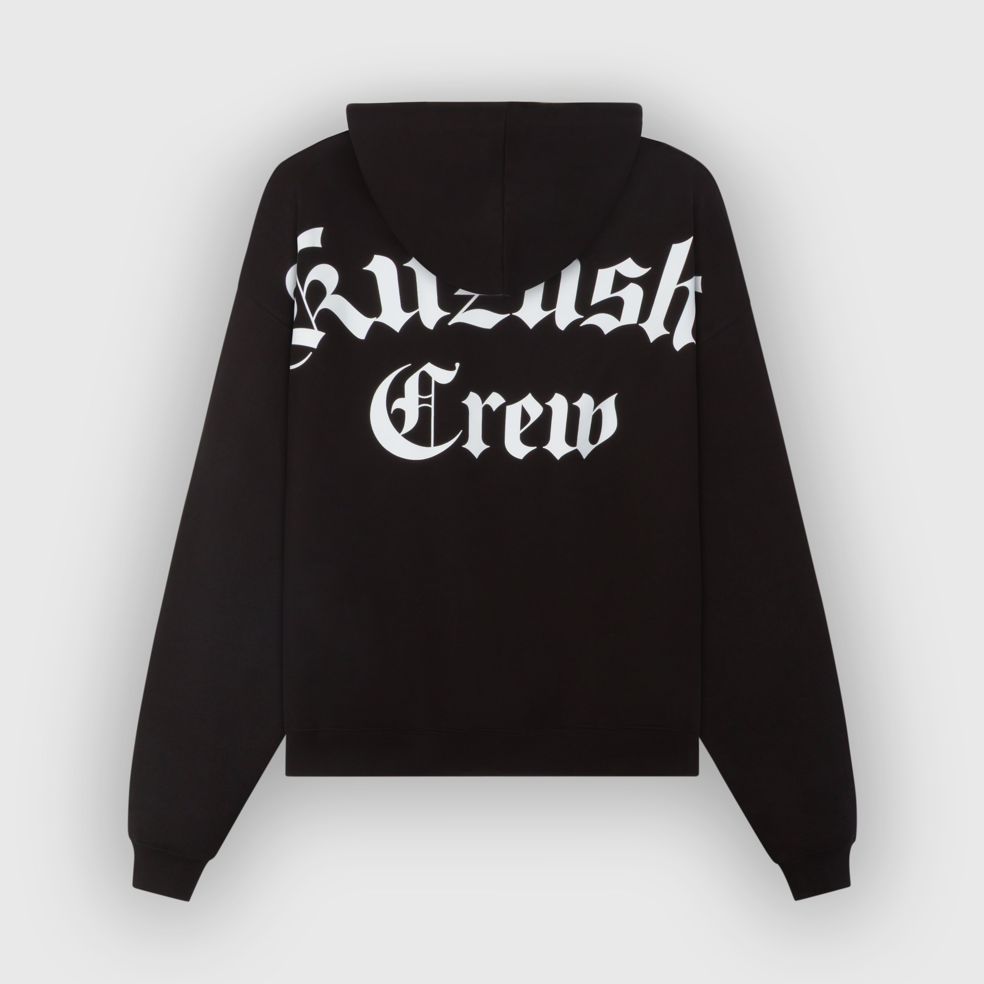 Kuzushi Crew Black Oversized Hoodie